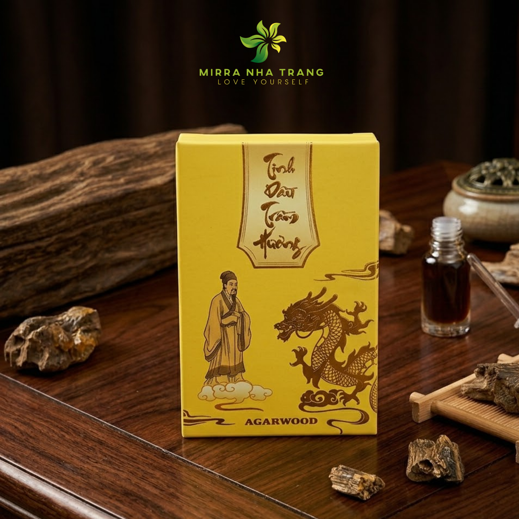 Tinh Dầu Trầm Hương Масло агарового дерева