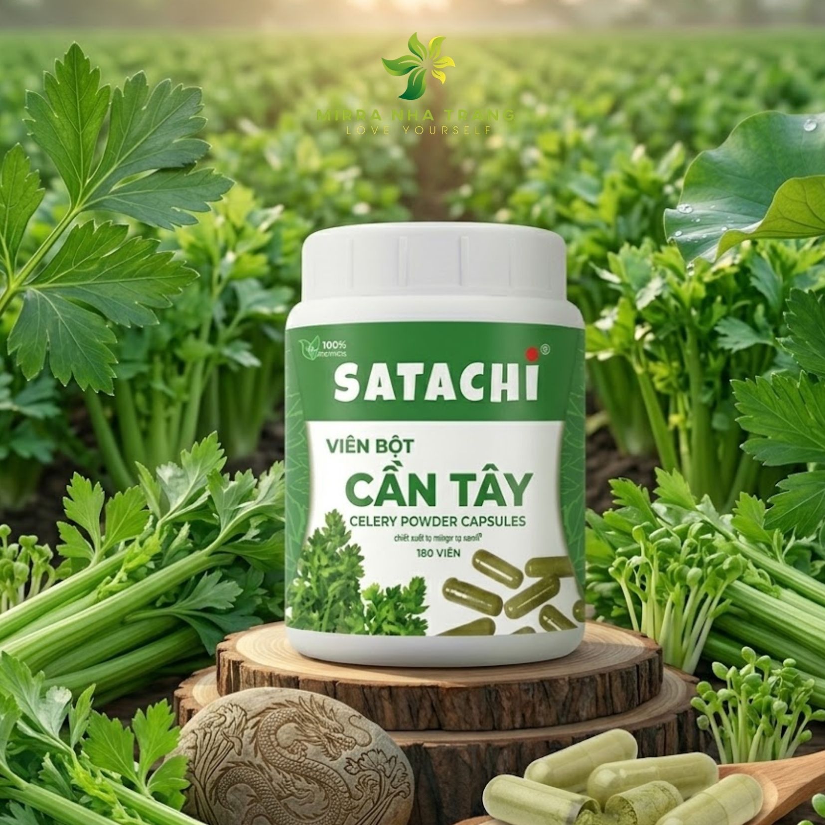 Viên bột cần tây Mirra