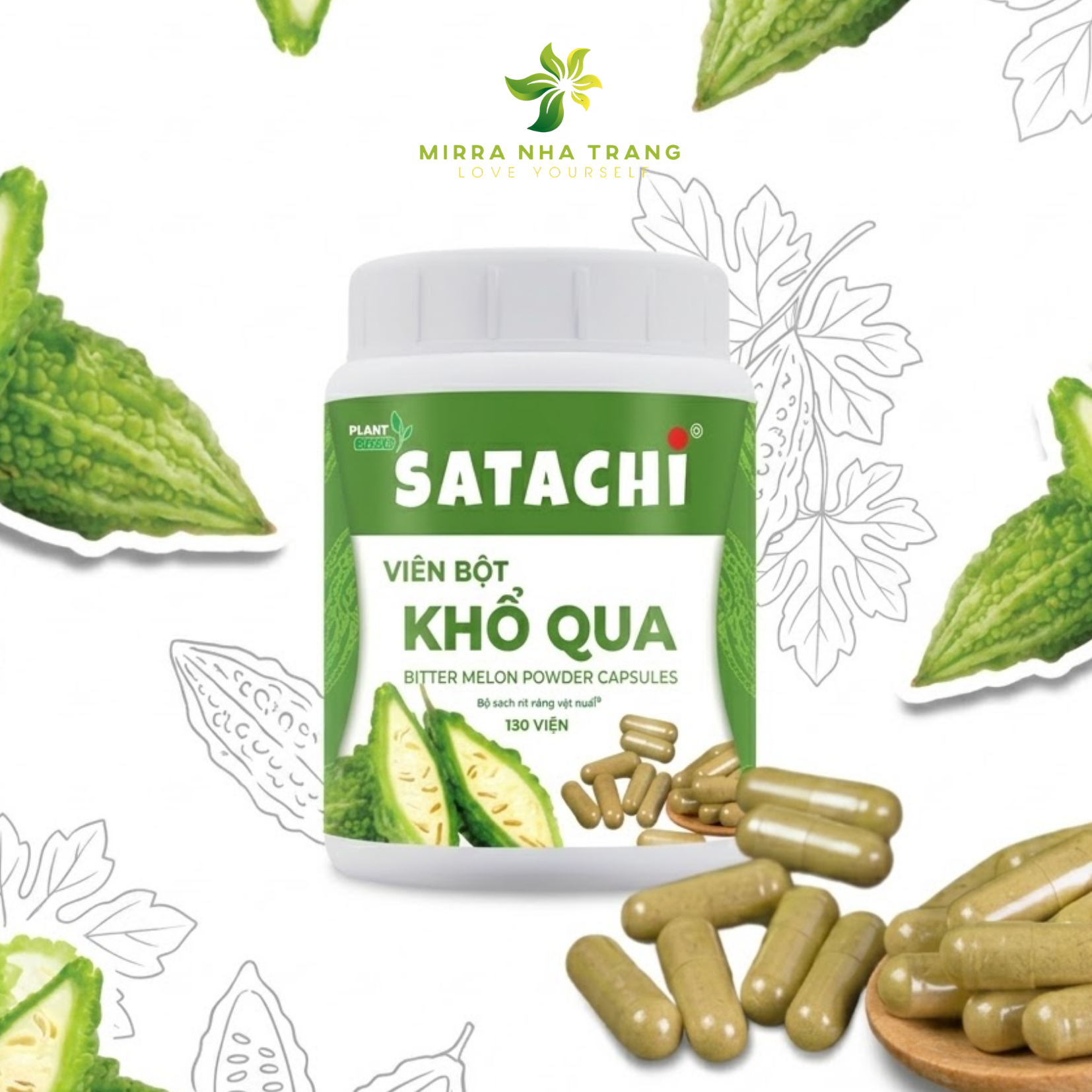 Viên bột khổ qua Mirra