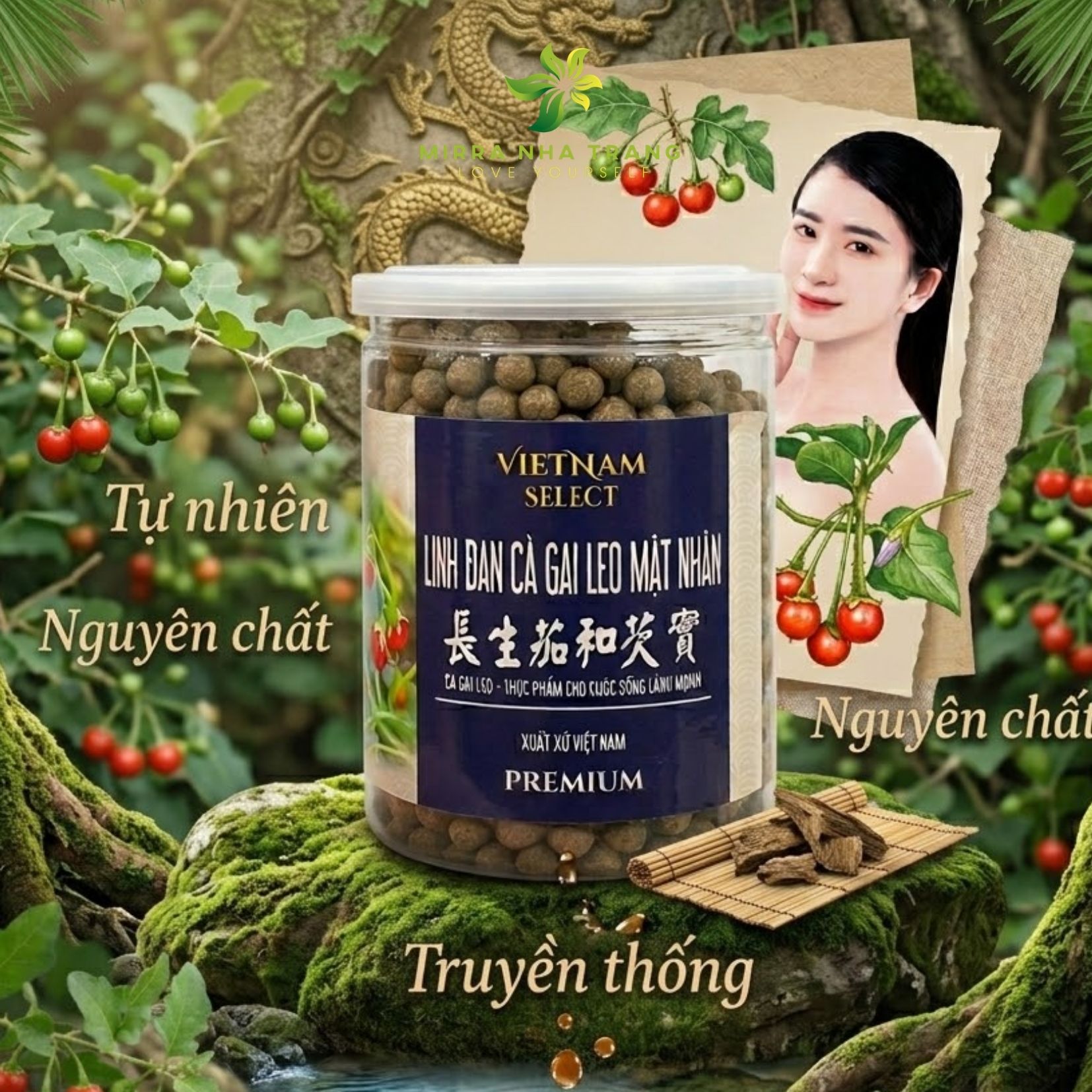 Linh Đan Cà Gai Leo Mật Nhân
